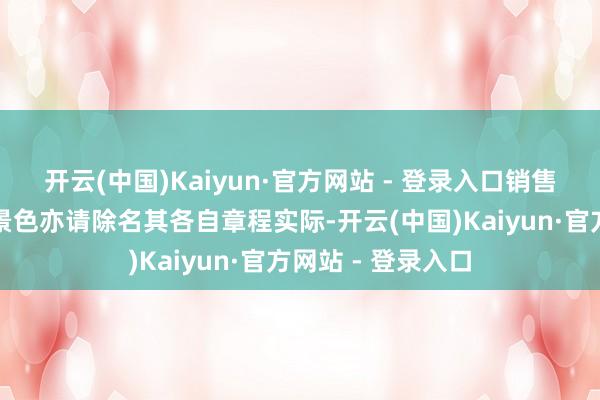 开云(中国)Kaiyun·官方网站 - 登录入口销售机构的业务办理景色亦请除名其各自章程实际-开云(中国)Kaiyun·官方网站 - 登录入口